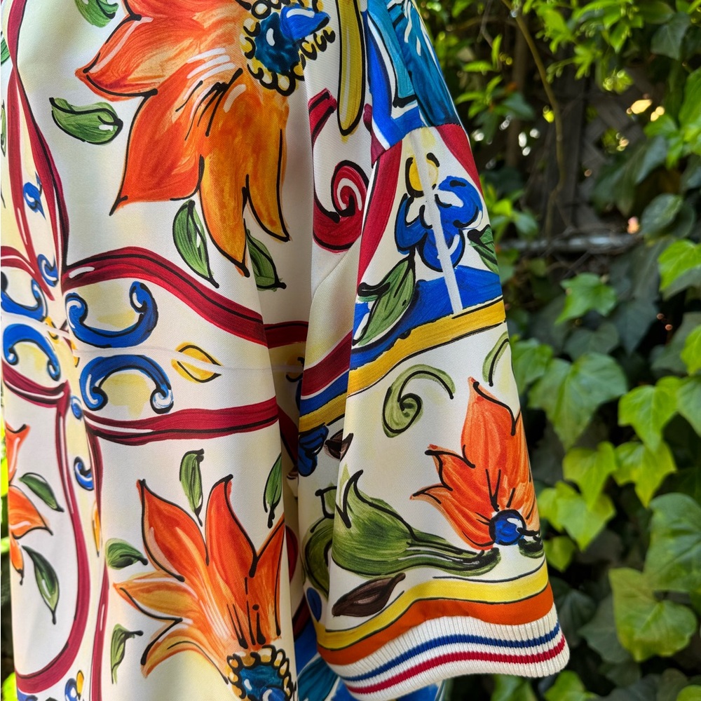 Dolce & Gabbana Colorful Blouse NWT - Picture 6 of 7
